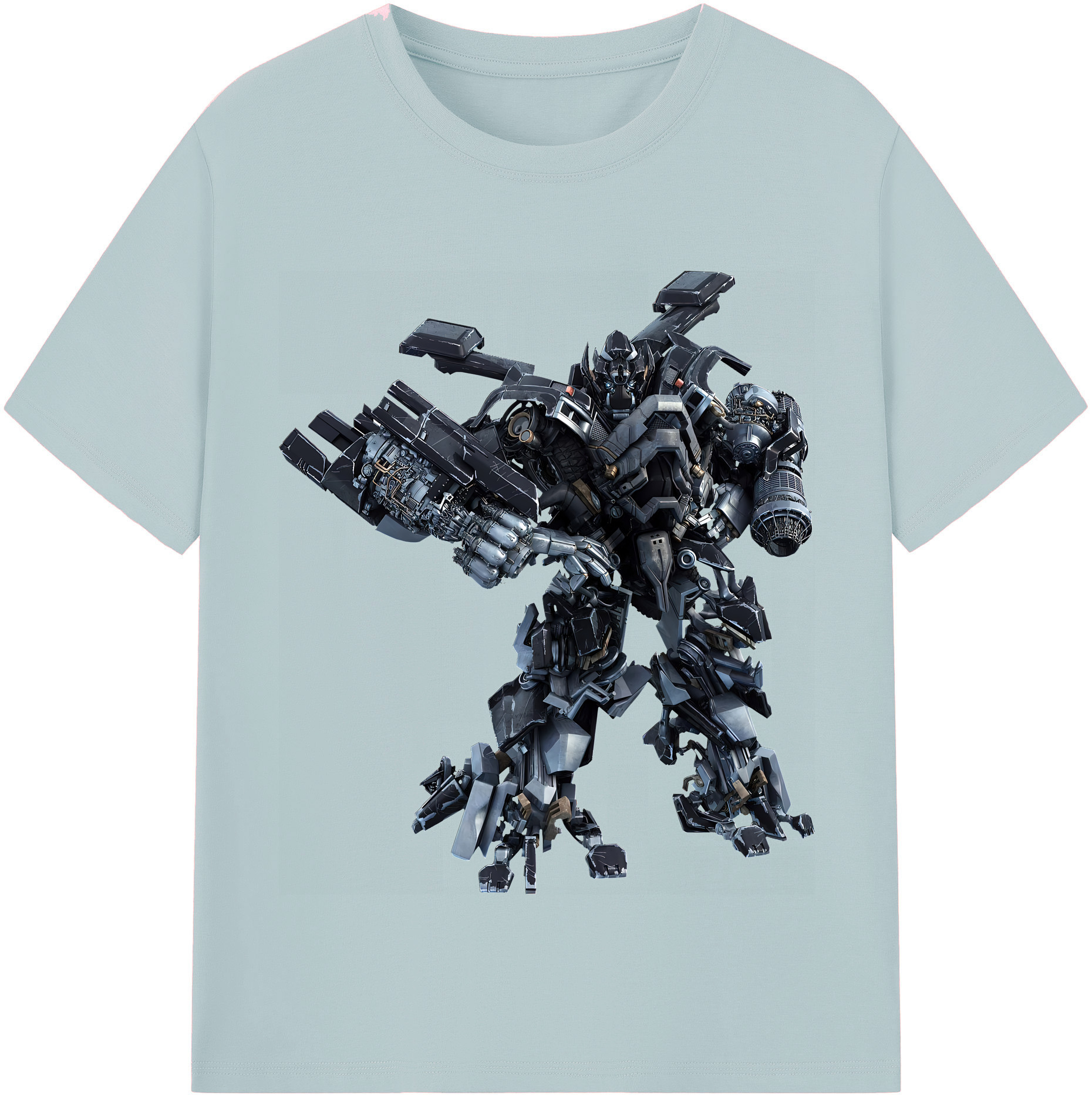（画像用） Transformers トランスフォーマー 綿100％半袖Tシャツ（フロントプリント）
